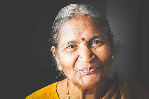 Older Indian woman