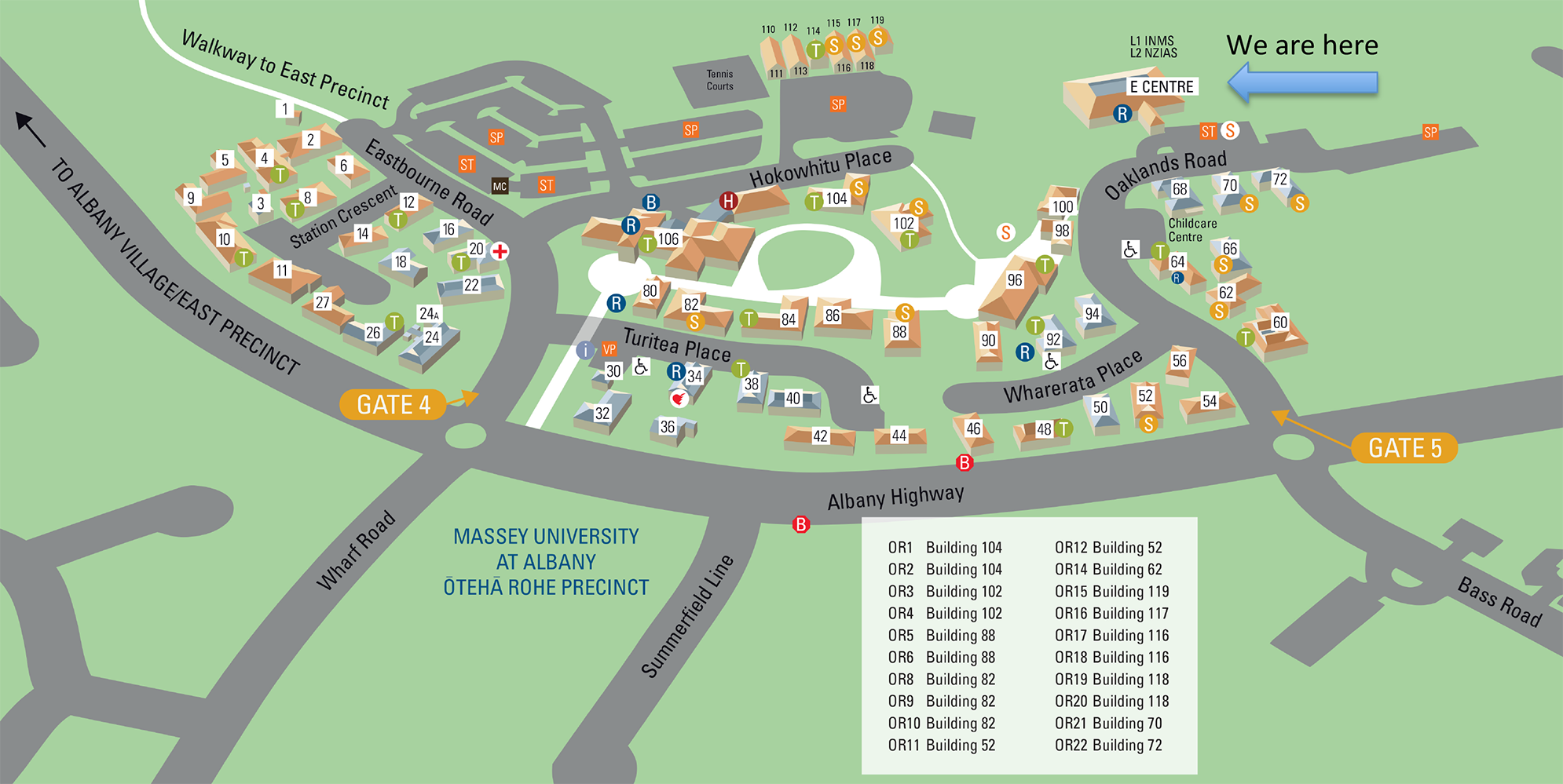 CTCP Campus Map